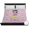 Kids Sugar Skulls Duvet Cover - King (Personalized)