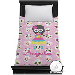 Kids Sugar Skulls Duvet Cover - Twin XL (Personalized)