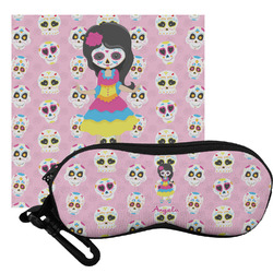 Kids Sugar Skulls Eyeglass Case & Cloth (Personalized)