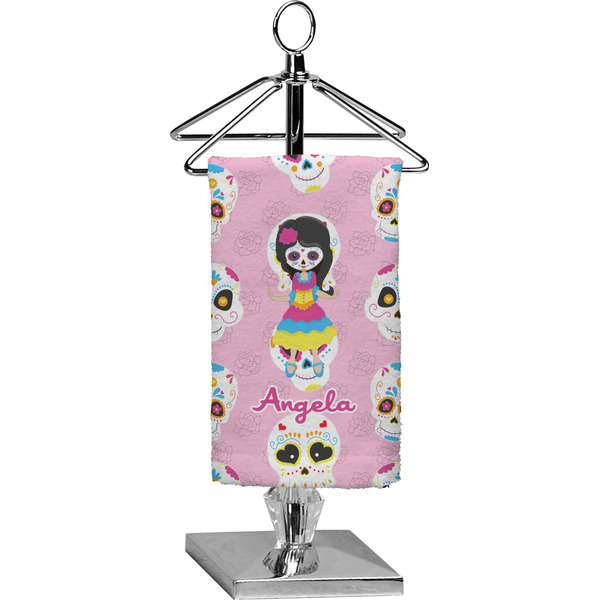 Custom Kids Sugar Skulls Finger Tip Towel - Full Print (Personalized)
