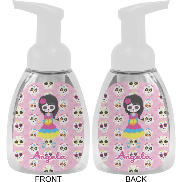 Kids Sugar Skulls Foam Soap Bottle Approval - White
