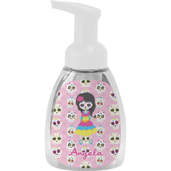 Kids Sugar Skulls Foam Soap Bottle - White (Personalized)