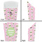 Kids Sugar Skulls French Fry Favor Box - Front & Back View