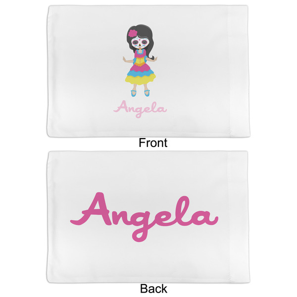 Kids Sugar Skulls Full Pillow Case - APPROVAL (partial print)