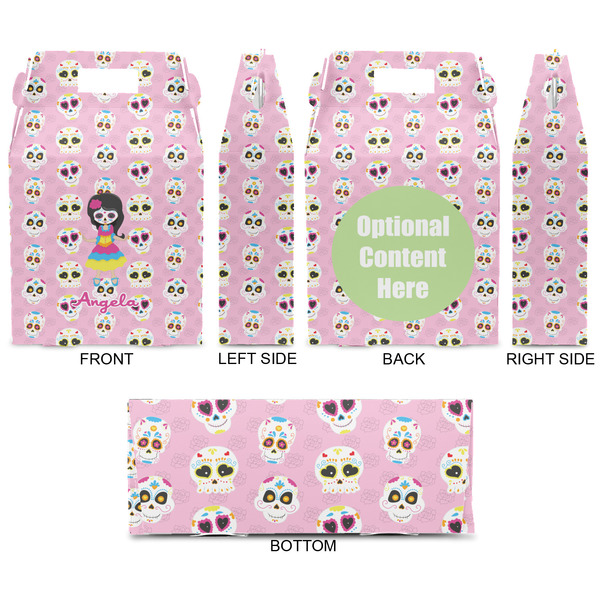 Kids Sugar Skulls Gable Favor Box - Approval