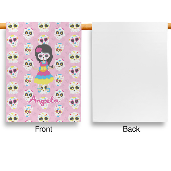 Kids Sugar Skulls Garden Flags - Large - Single Sided - APPROVAL