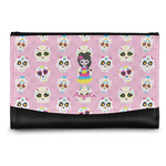 Kids Sugar Skulls Genuine Leather Women's Wallet - Small (Personalized)