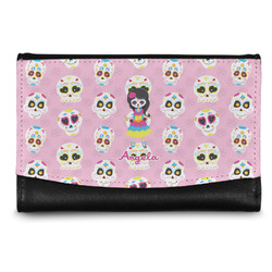 Kids Sugar Skulls Genuine Leather Women's Wallet - Small (Personalized)