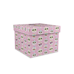 Kids Sugar Skulls Gift Box with Lid - Canvas Wrapped - Small (Personalized)
