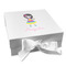 Kids Sugar Skulls Gift Boxes with Magnetic Lid - White - Front