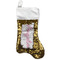Kids Sugar Skulls Reversible Sequin Stocking - Gold (Personalized)