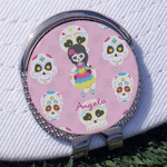 Kids Sugar Skulls Golf Ball Marker - Hat Clip