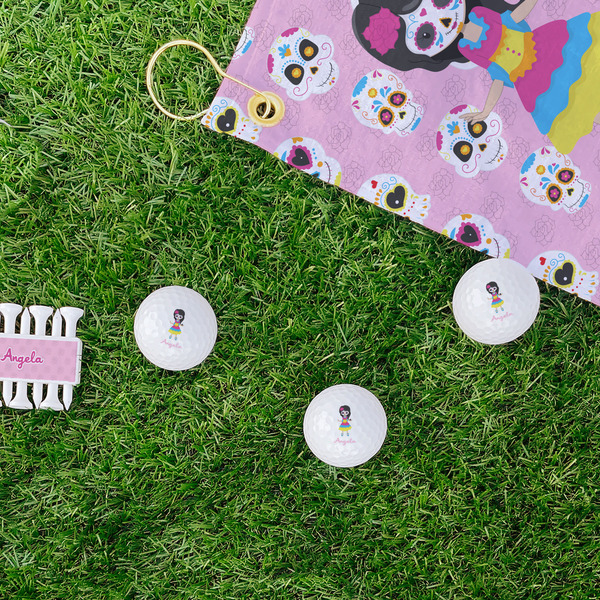 Kids Sugar Skulls Golf Balls - Generic - Set of 3 - LIFESTYLE