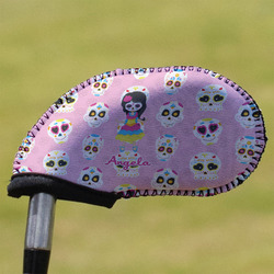 Kids Sugar Skulls Golf Club Iron Cover (Personalized)