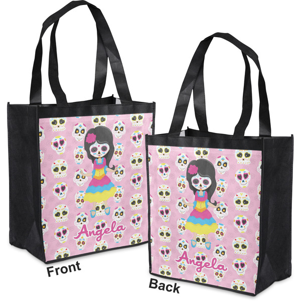 Kids Sugar Skulls Grocery Bag - Apvl