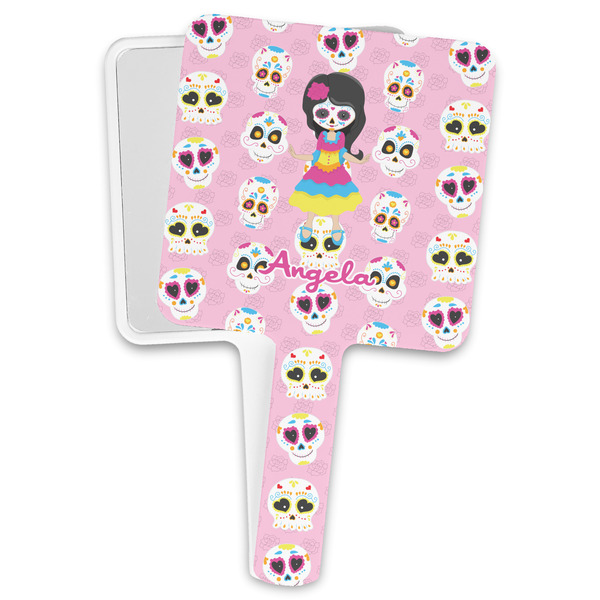 Custom Kids Sugar Skulls Hand Mirror (Personalized)