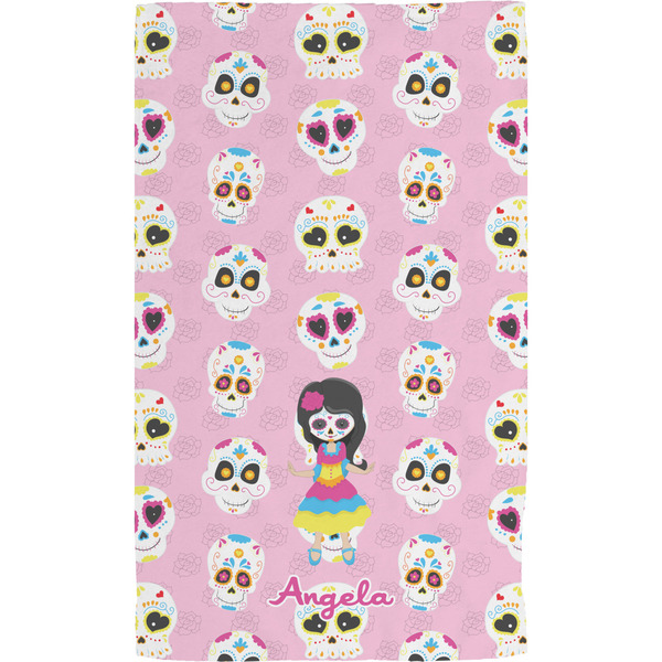 Kids Sugar Skulls Hand Towel (Personalized) Full