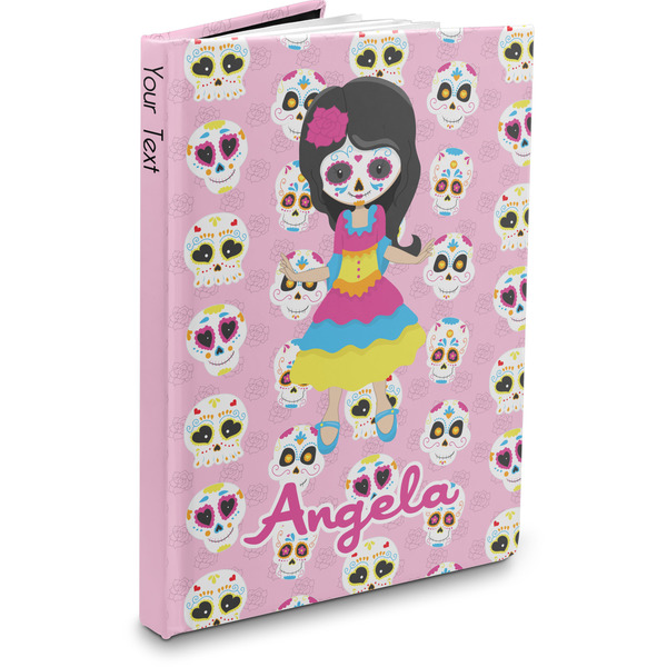 Custom Kids Sugar Skulls Hardbound Journal (Personalized)