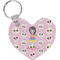 Kids Sugar Skulls Heart Keychain (Personalized)