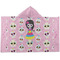 Kids Sugar Skulls Kids Hooded Towel (Personalized)