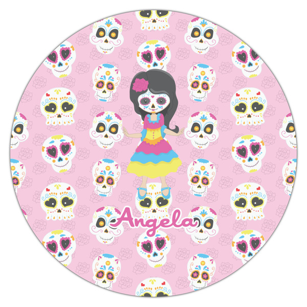 Kids Sugar Skulls Icing Circle - Large - Single