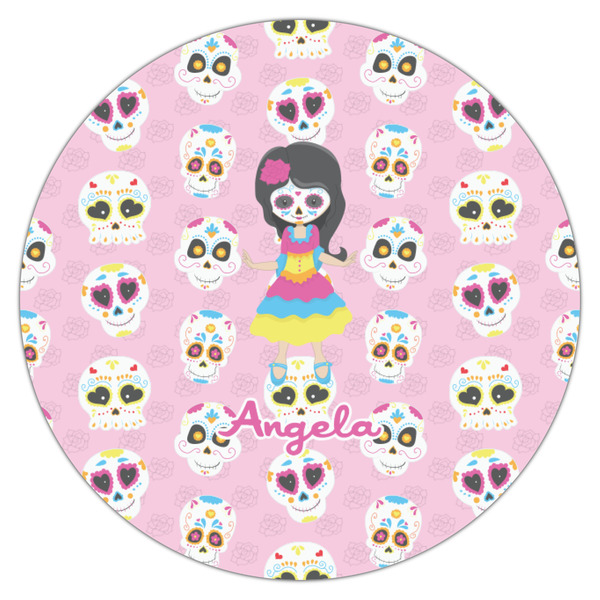 Kids Sugar Skulls Icing Circle - Small - Single