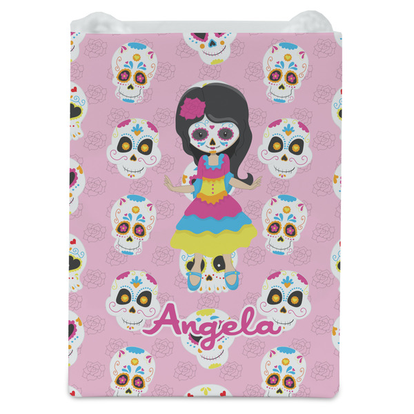 Kids Sugar Skulls Jewelry Gift Bag - Gloss - Front