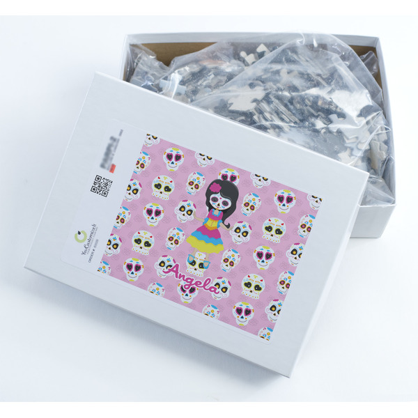 Kids Sugar Skulls Jigsaw Puzzle 500 Piece - Box