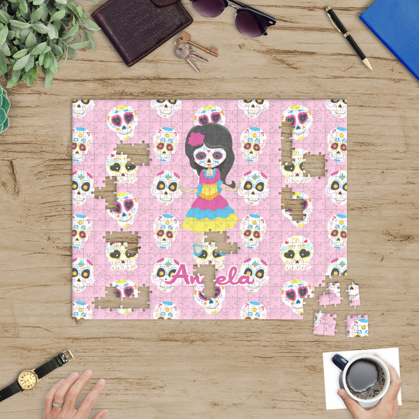 Kids Sugar Skulls Jigsaw Puzzle 500 Piece - In Context