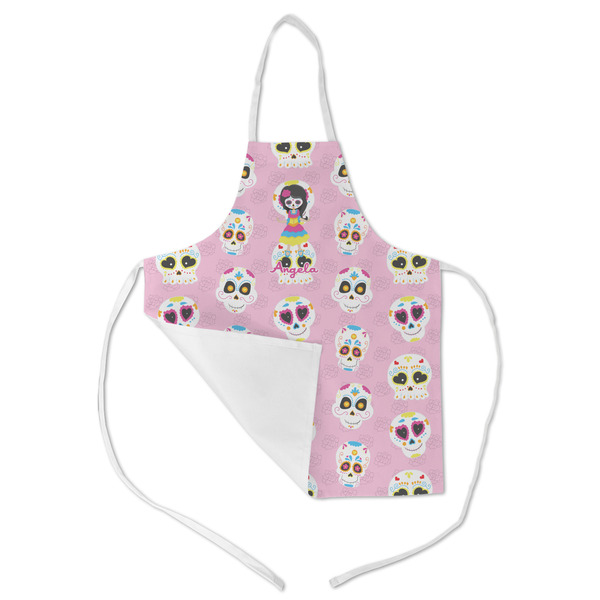 Kids Sugar Skulls Kid's Aprons - Medium - Main (med/lrg)