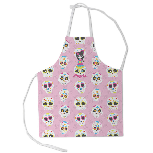 Custom Kids Sugar Skulls Kid's Apron - Small (Personalized)