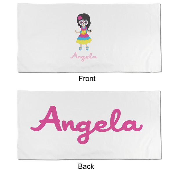 Kids Sugar Skulls King Pillow Case - APPROVAL (partial print)