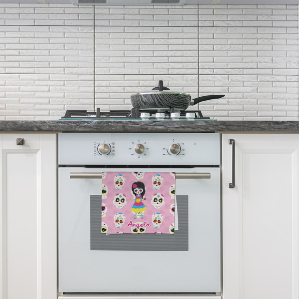 Kids Sugar Skulls Kitchen Towel - Poly Cotton - Lifestyle