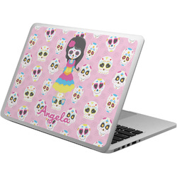 Kids Sugar Skulls Laptop Skin - Custom Sized (Personalized)