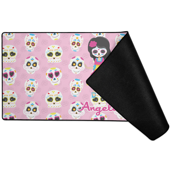 Kids Sugar Skulls Large Gaming Mats - FRONT W/ FOLD