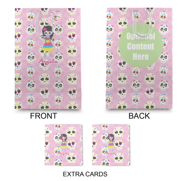 Kids Sugar Skulls Large Gift Bag - Approval