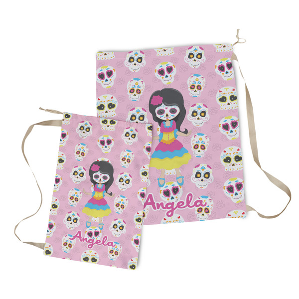 Kids Sugar Skulls Laundry Bag - Both Bags
