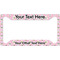 Kids Sugar Skulls License Plate Frame - Style A (Personalized)