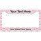 Kids Sugar Skulls License Plate Frame - Style B (Personalized)