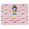 Kids Sugar Skulls Single-Sided Linen Placemat - Single w/ Name or Text