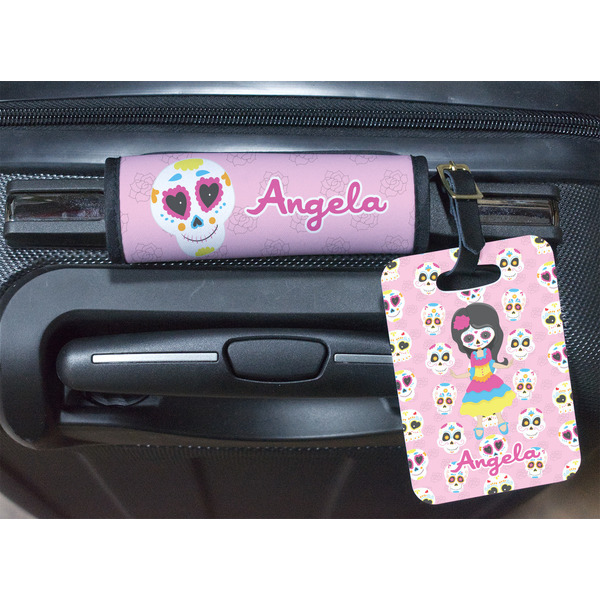 Kids Sugar Skulls Luggage Wrap & Tag
