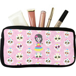 Kids Sugar Skulls Makeup / Cosmetic Bag - Small (Personalized)