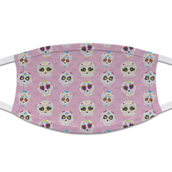 Kids Sugar Skulls Cloth Face Mask (T-Shirt Fabric)
