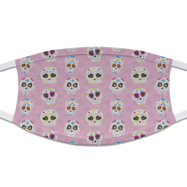Custom Kids Sugar Skulls Cloth Face Mask (T-Shirt Fabric)