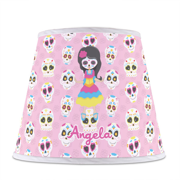 Kids Sugar Skulls Poly Film Empire Lampshade - Front View