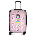 Kids Sugar Skulls Suitcase - 24" Medium - Checked (Personalized)