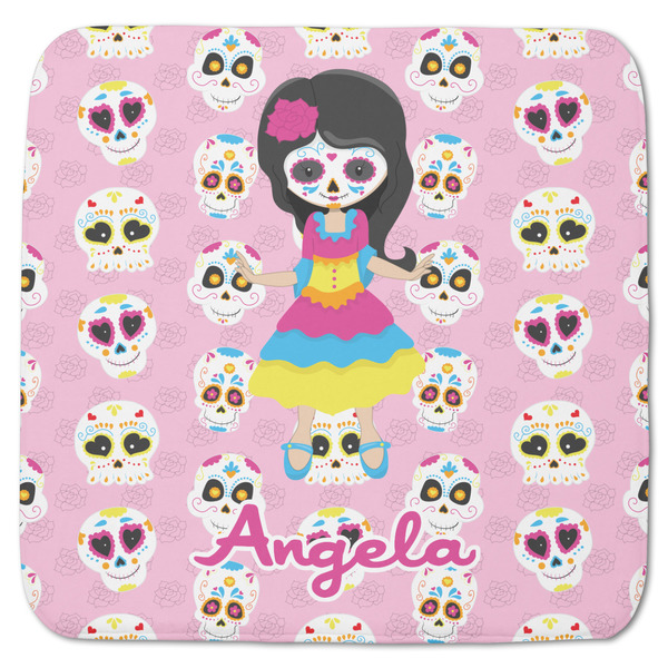 Kids Sugar Skulls Memory Foam Bath Mat 48 X 48