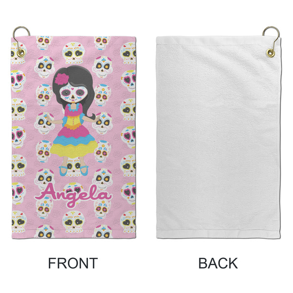 Kids Sugar Skulls Microfiber Golf Towels - Small - APPROVAL