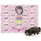 Kids Sugar Skulls Dog Blanket - Large (Personalized)