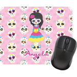 Kids Sugar Skulls Rectangular Mouse Pad (Personalized)